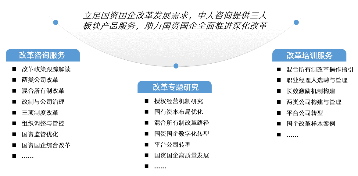 中大咨询国资国企改革服务